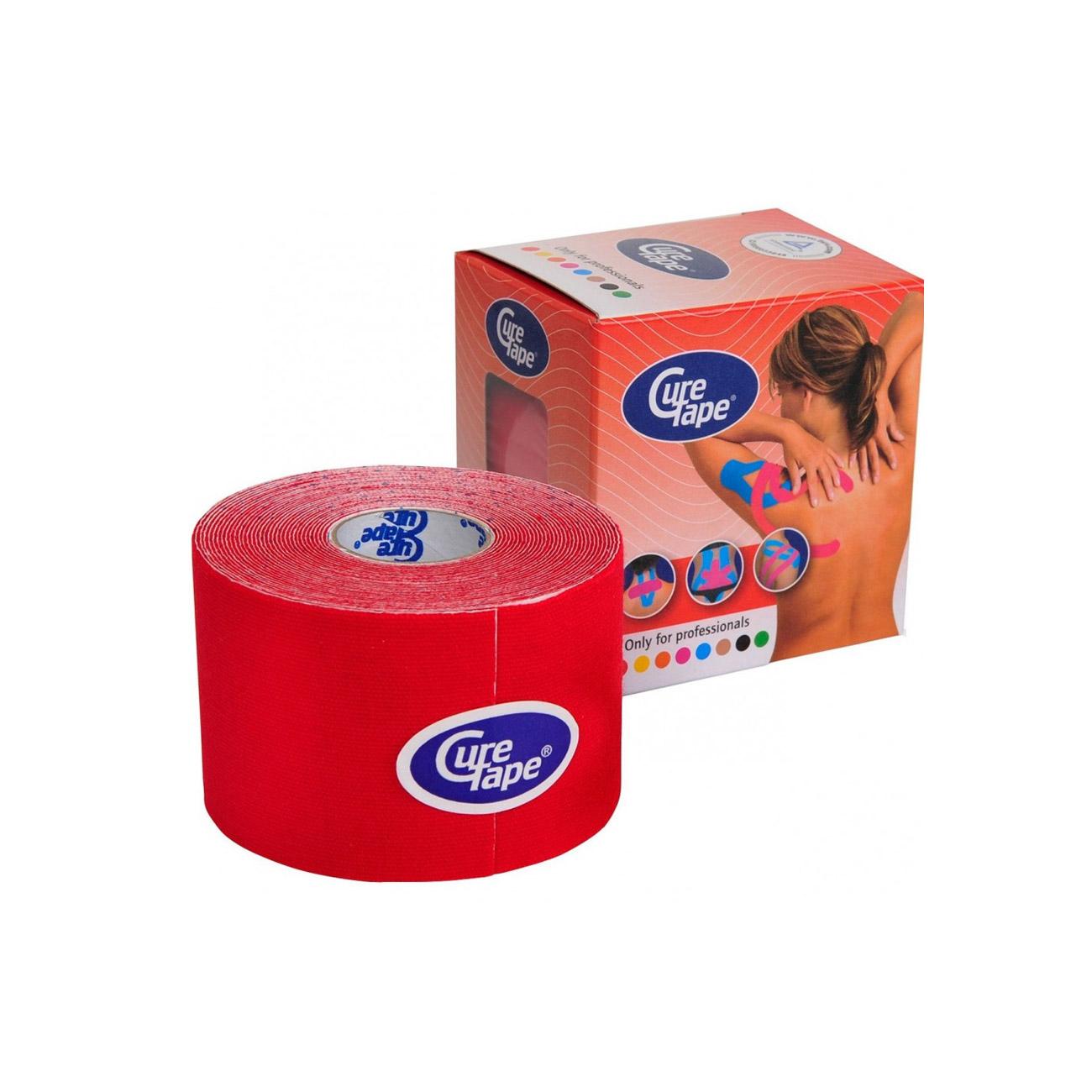 Cure Tape 5 Cm X 5 M Rood