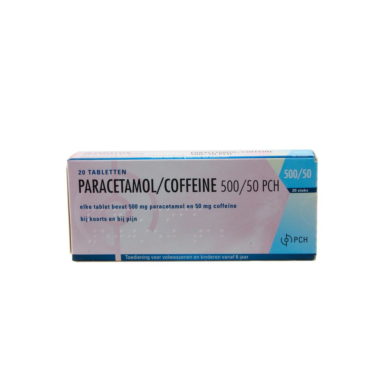 Paracetamol Met Coffeine (20 Tabletten)