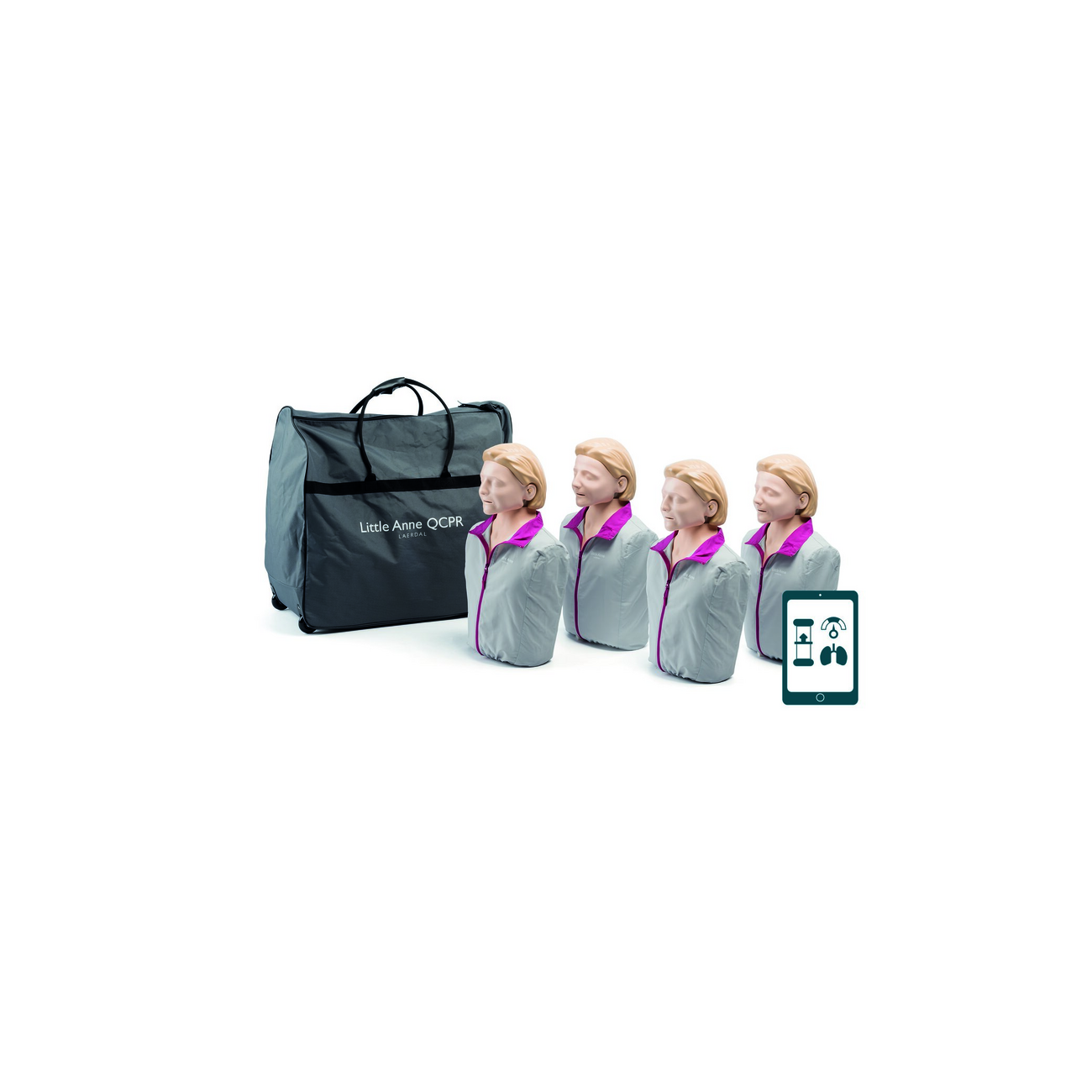 Laerdal Little Anne QCPR 4 -pack