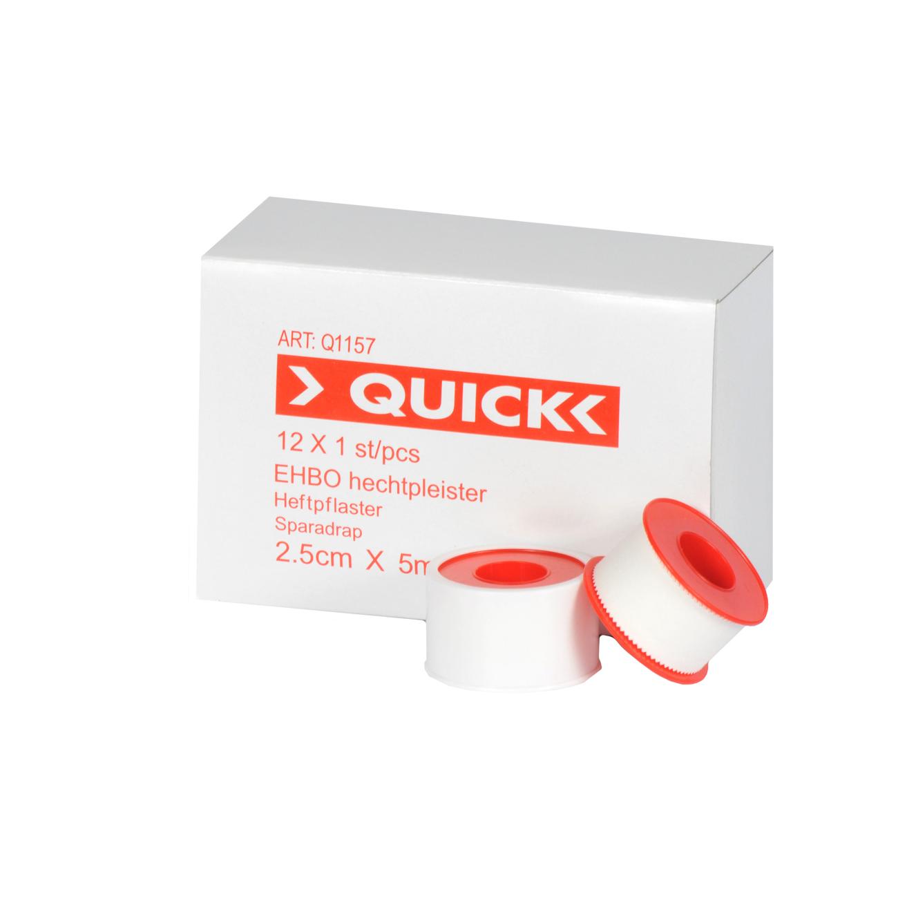 Quick Hechtpleister 2,5 Cm X 5 M EHBO