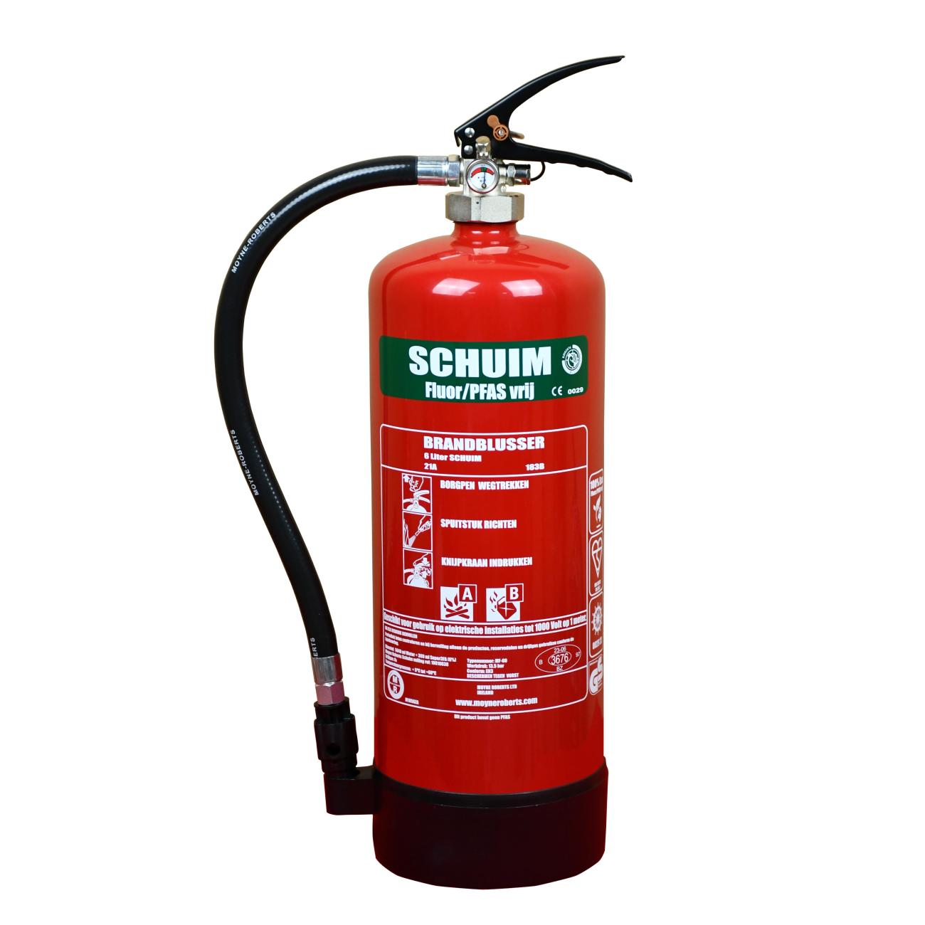 Schuimblusser 6 L PFAS-vrij NL